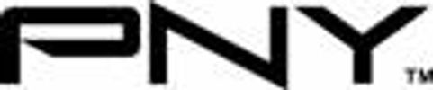 PNY logo in bold black letters.