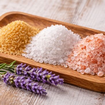 Salts & Sugars Skin Care uses only highest quality, organic ingredients for our skin & spa products.