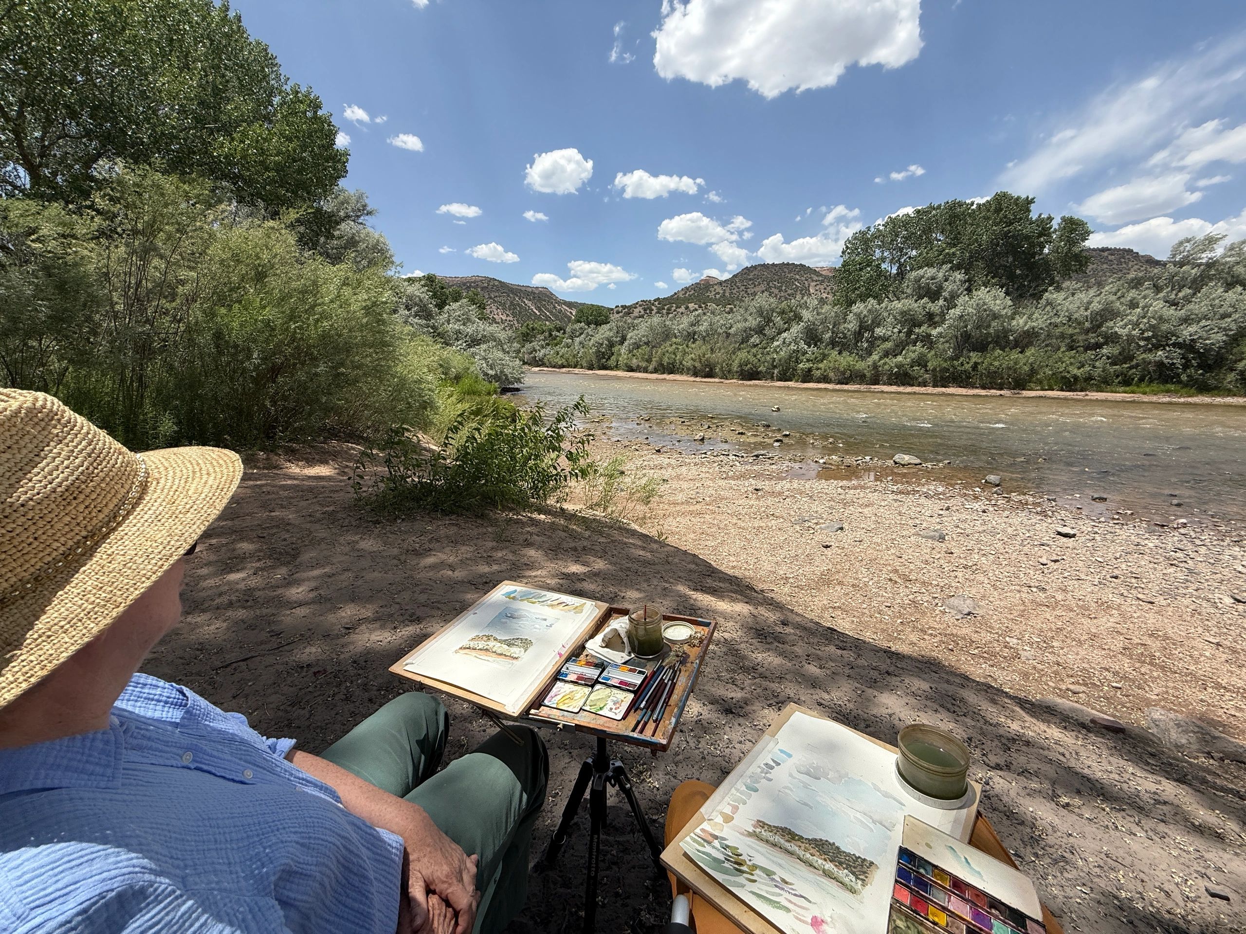 Day Trip along the Rio Grande outside of Santa Fe, NM. 