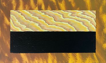 SANDSTORM, oil on canvas, 2020, 12x20"