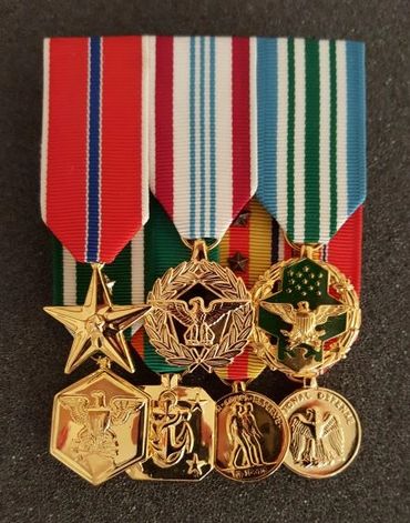Marine Reservist, Selected marine Corps Reserve, Mini medals for tux, miniature medals for wear on t