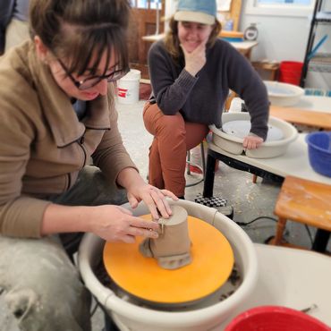 Nora teaching trimming