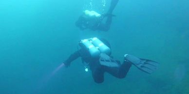twinset divers training to be technical divers