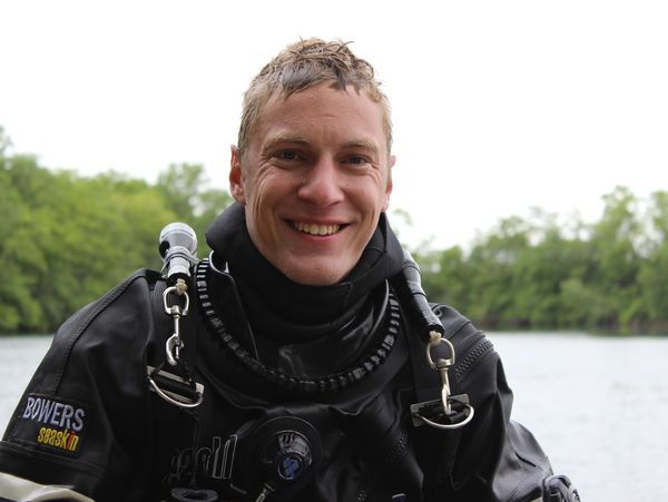 Owner and Scuba Instructor Trainer Justin Bowers