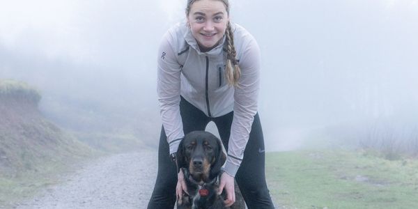 Small Business Photography: Personal Trainer and dog