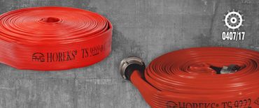 INNER-OUTER COATED LAYRAT FIRE HOSE 
(HOREKS TVPE 3) 