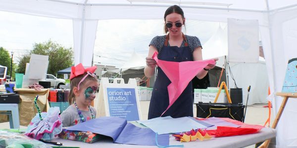 Volunteer oppurtunites at Orion Art Center
