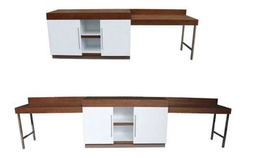 Desk with Credenza