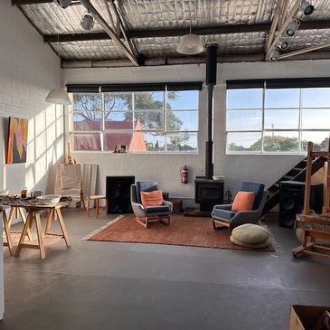 Internal shot of Merri Arts Studio