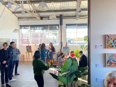 people at the Merri Arts