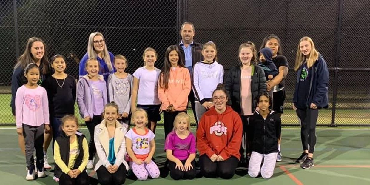 Mernda Netball Club Founding photo.  