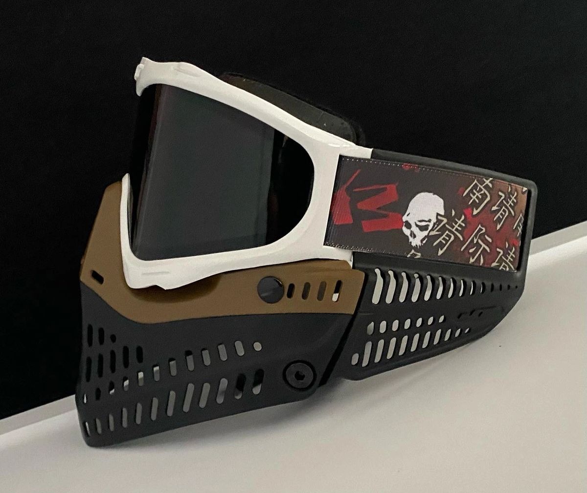 All New Custom JT Proflex Paintball Mask w/ Smoke Thermal Lens