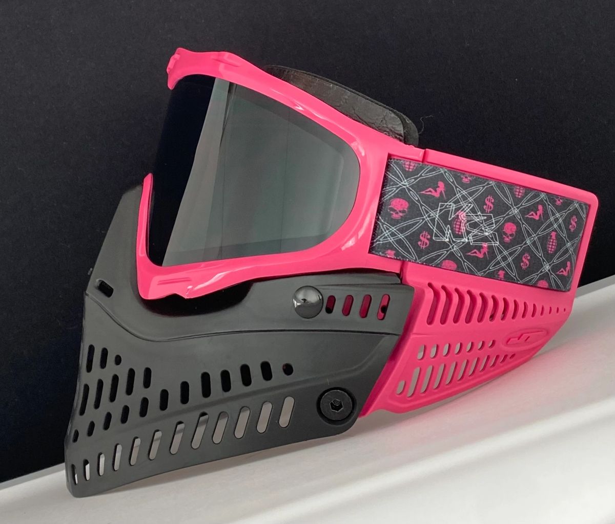 Real Kids Cherry Pink-Lime Green Flex Fit Smoke Lens 0+