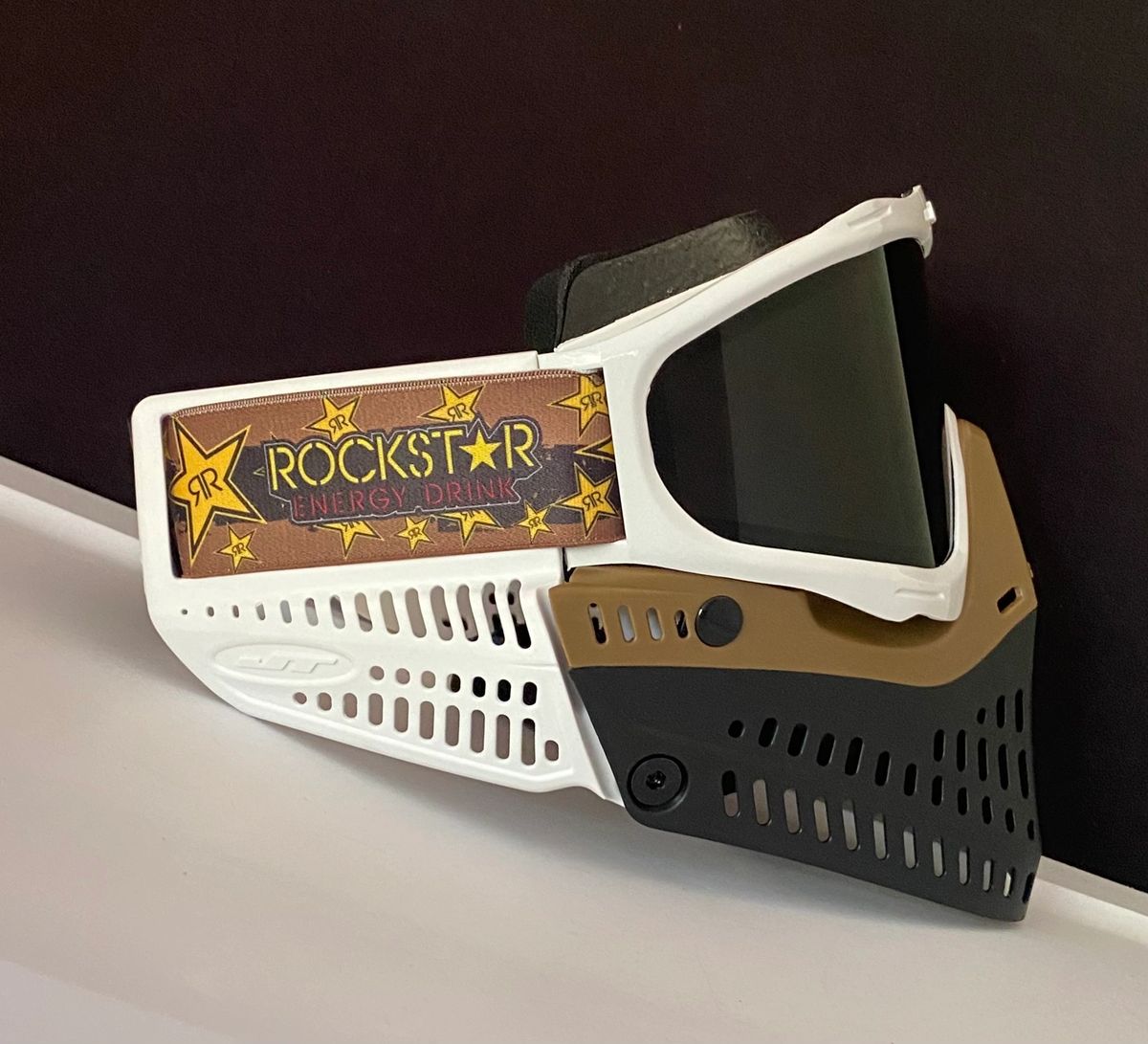 JT Proflex Paintball Mask Goggle w/ Smoke Thermal Lens Rockstar