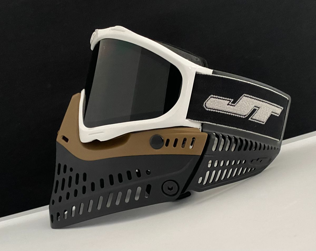 All New Custom JT Proflex Paintball Mask w/ Smoke Thermal Lens