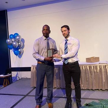 Charles Hardy received Humanitarian Award