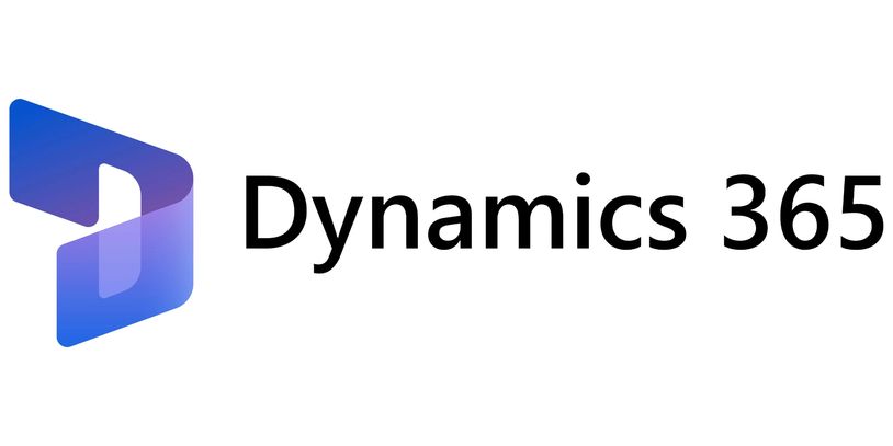 Logo of Dynamics 365 software.