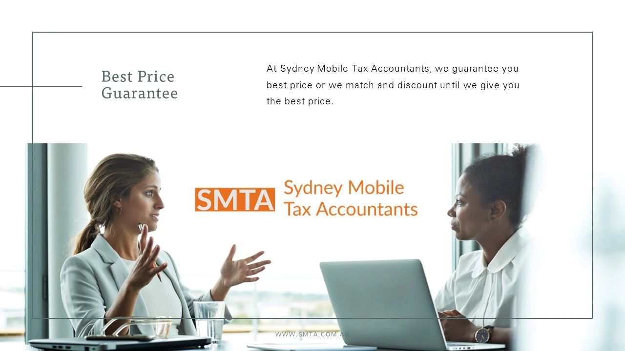 SMTA Sydney Mobile Tax Agents
Open 7 days
Sydney Tax Agents, online, remotely, mobile
