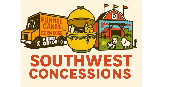 A logo for the southwest concessions.