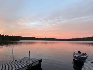 Lac Achepabanca at Dusk