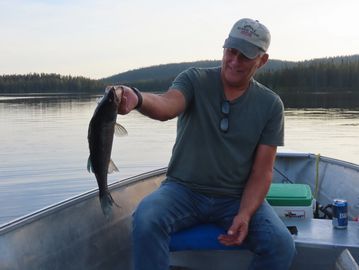 Small blue walleye catch 