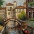 Beautiful Town By The Canal Series 7
Size  36" x 36"
Price  $2,000
