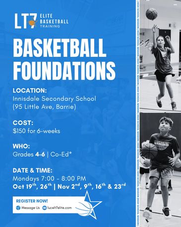 Grades: 4–6 | Co-Ed
Location: Innisdale Secondary School
Address: 95 Little Ave, Barrie
Day: Mondays
