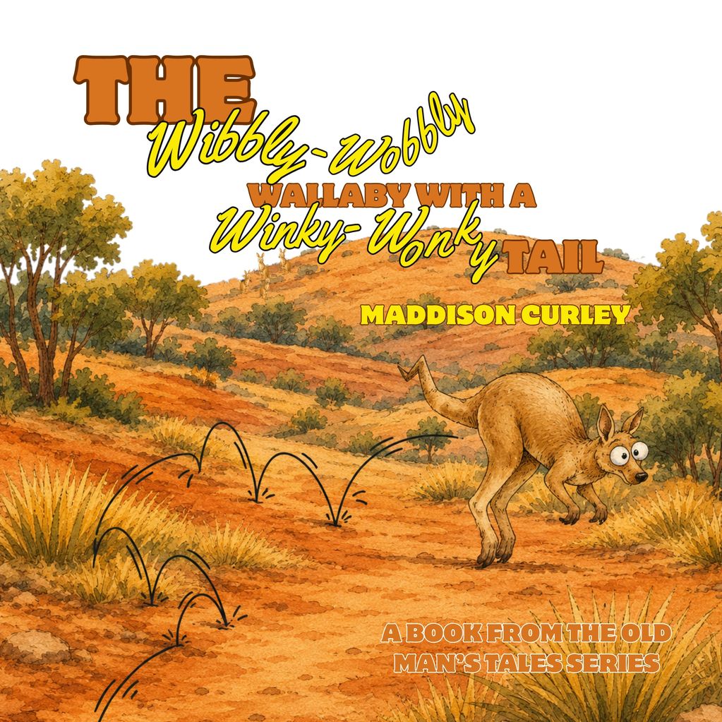 The Wibbly-Wobbly Wallaby with a Winky- Wonky Tail