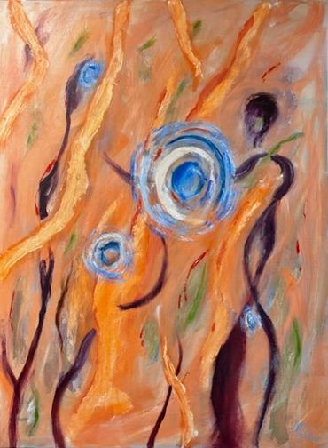Primordial Incipience 36"x48" Acrylic
