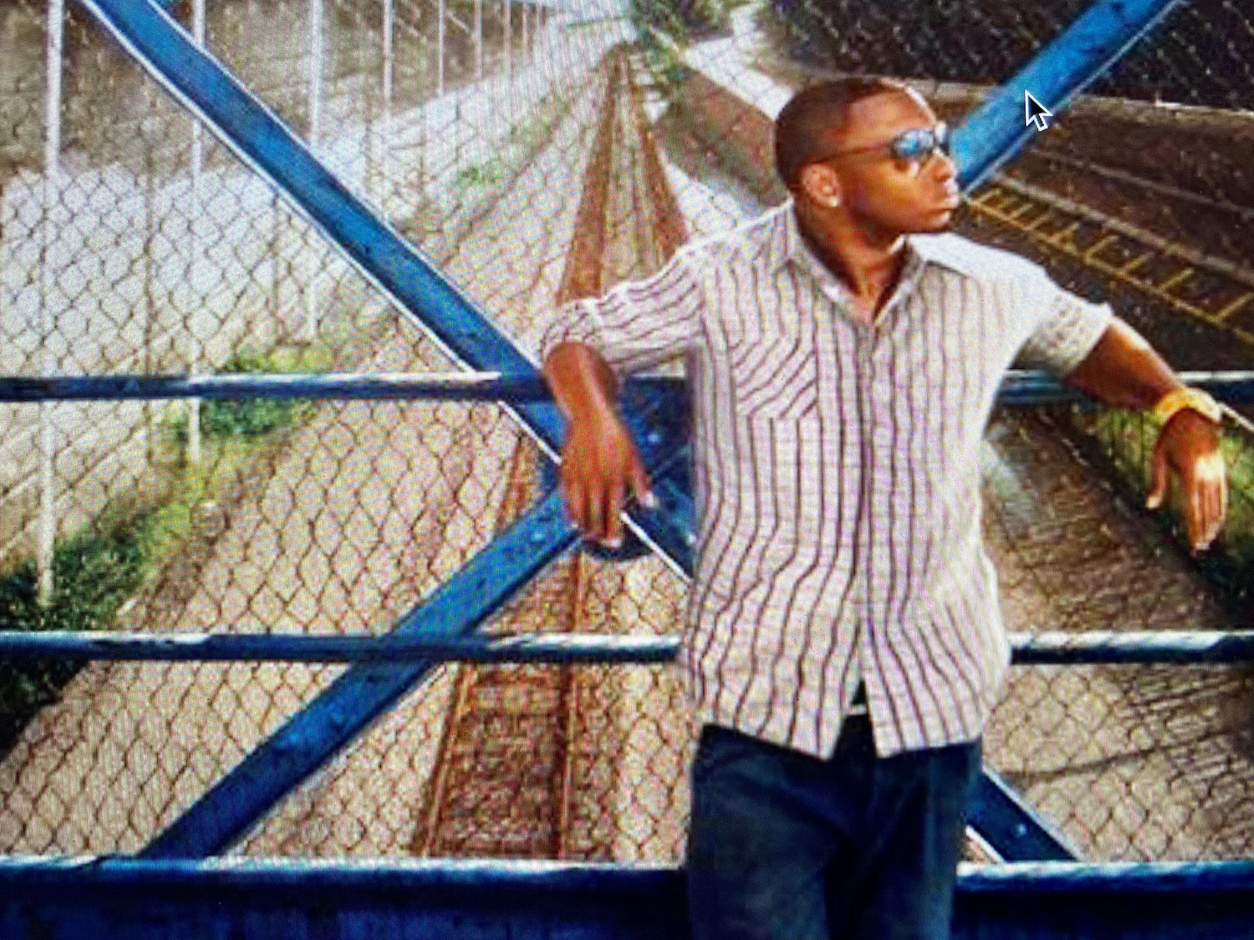 man on bridge 