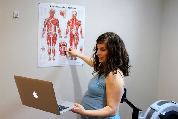 Back pain exercises in Calgary, core posture personal training