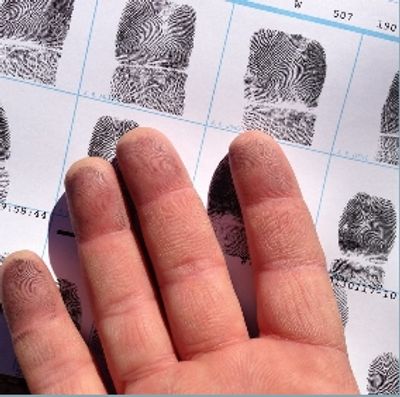 ink fingerprint cards. fd-258 card