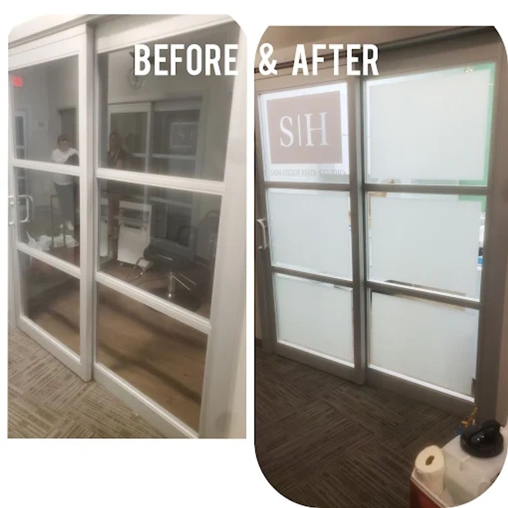 Frosted Film Installation