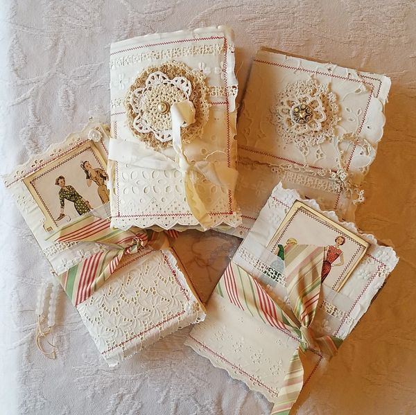 Handmade Vintage Junk Journals
