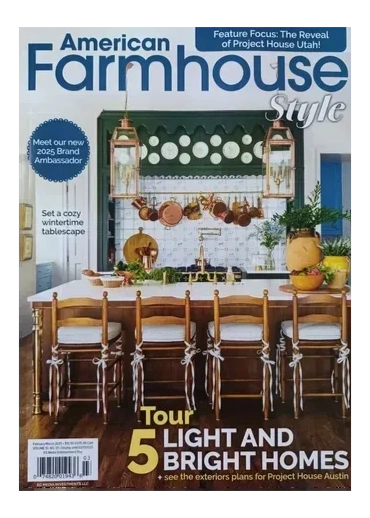 American Farmhouse Style Magazine Cover
