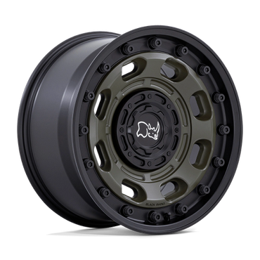 Black Rhino Wheel Wheelroc Green Olive Drab Black
