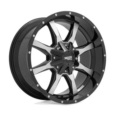 Moto Metal Wheel Wheelroc Gloss Black Machined Face