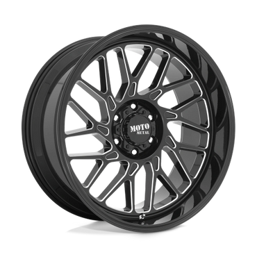 Moto Metal Wheel Wheelroc Gloss Black Milled