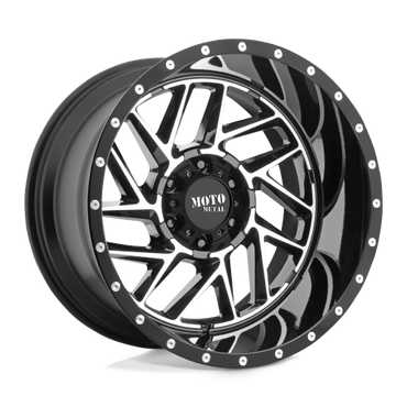Moto Metal Wheel Wheelroc Gloss Black Machined Face