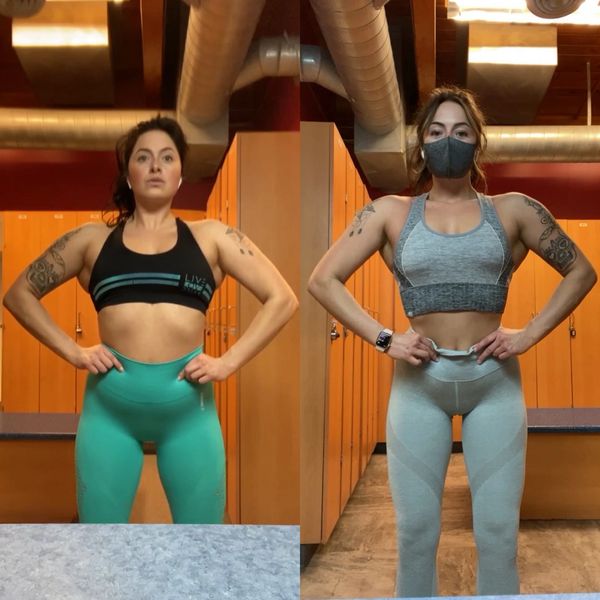 Stark Fitness client transformation - before and after