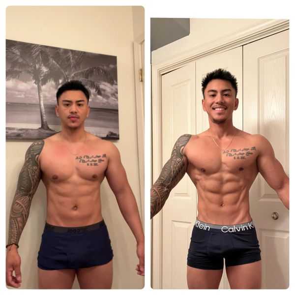 Stark Fitness client transformation - strength gains