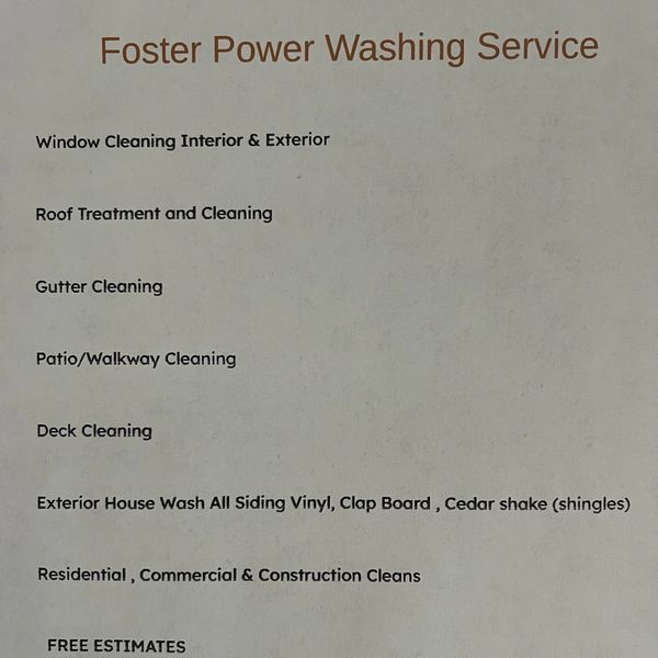 List of Services