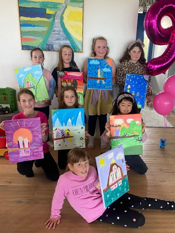 Kids Canvas Painting Party