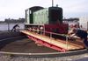 The West Coast Wilderness Railway turntable, Strahan