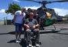 Helicopter flight over Oahu, Hawaii