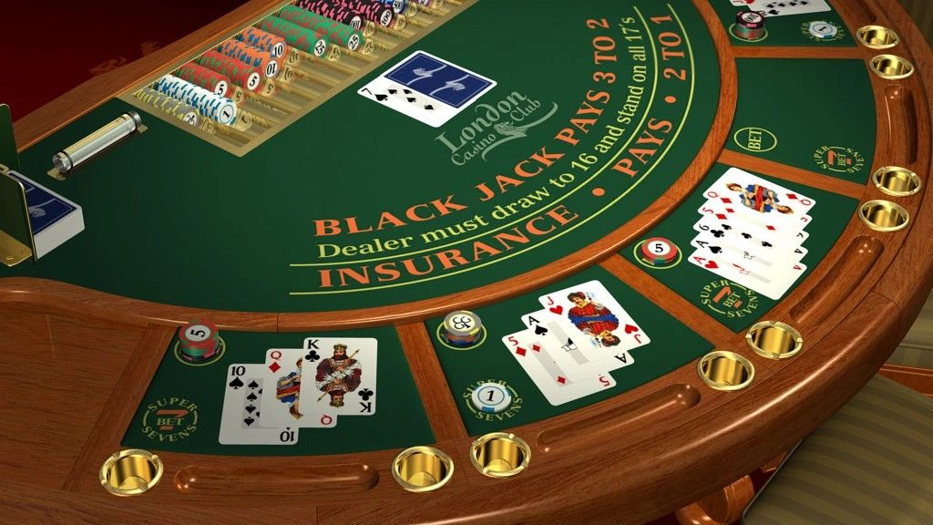 Wagercomms, casino games, Blackjack Super 7s bet