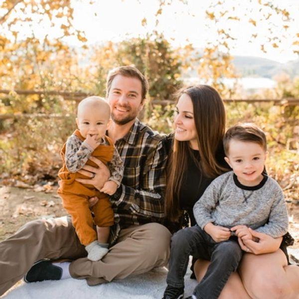 Ryan Van Woerkom, author and his family