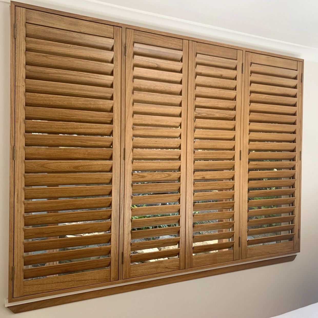 Timber shutters in Ryde
Wooden shutters, Ryde, NSW."
Timber window shutters, Ryde, Australia