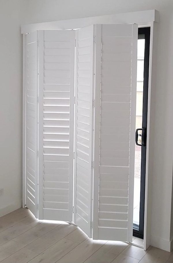 Bi-fold Timber Plantation Shutters 