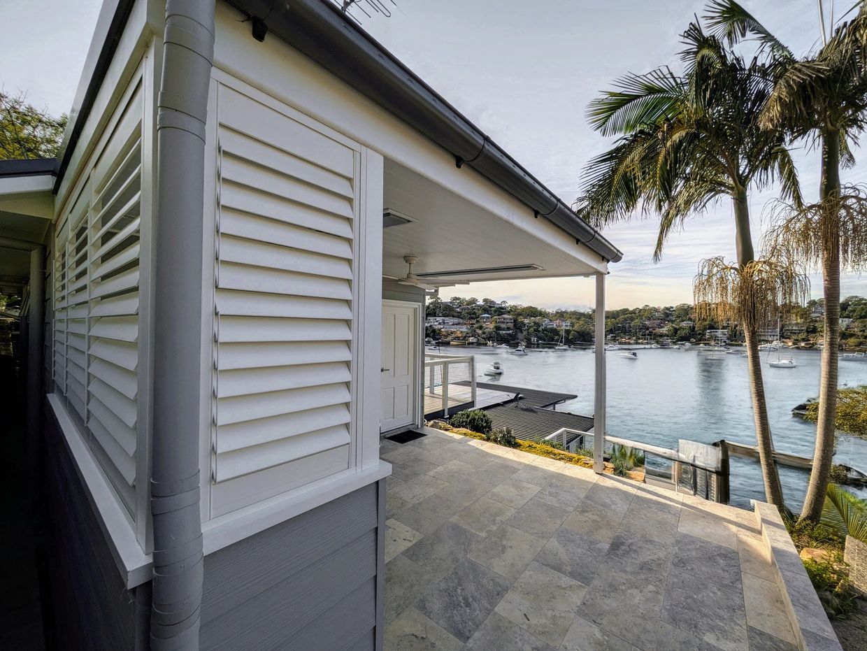 External aluminium shutters
Secure aluminium shutters for the exterior of a home in NSW